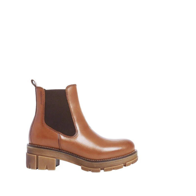 Cecilia Chelsea boots — Cognac