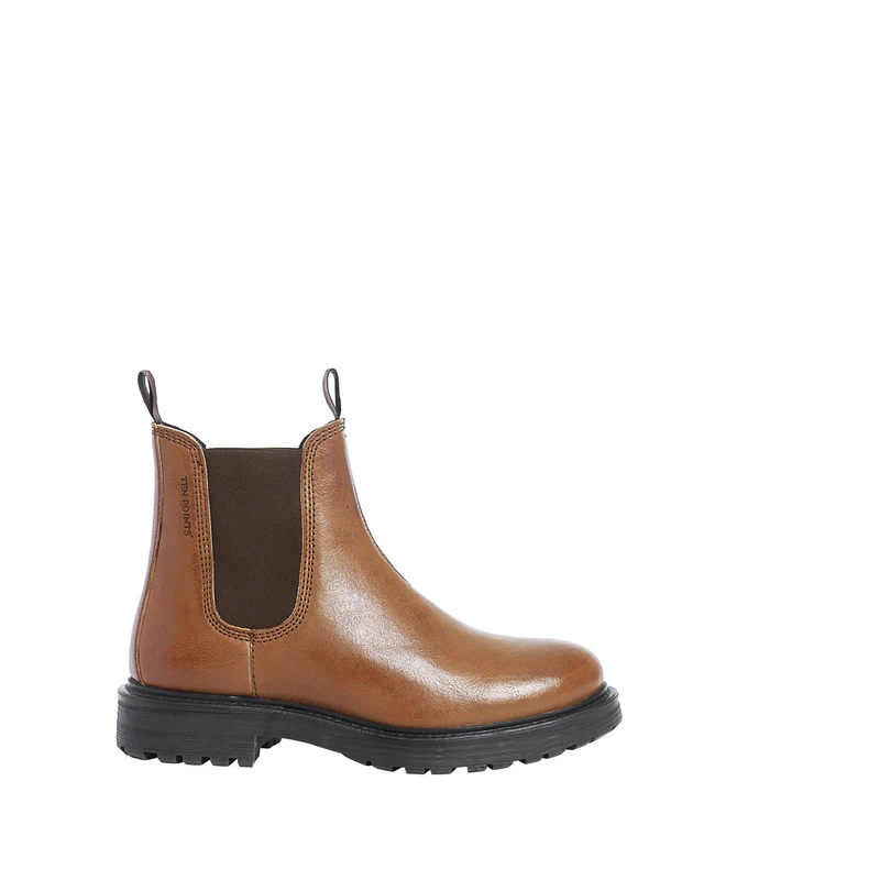 Berit Chelsea boots — Cognac