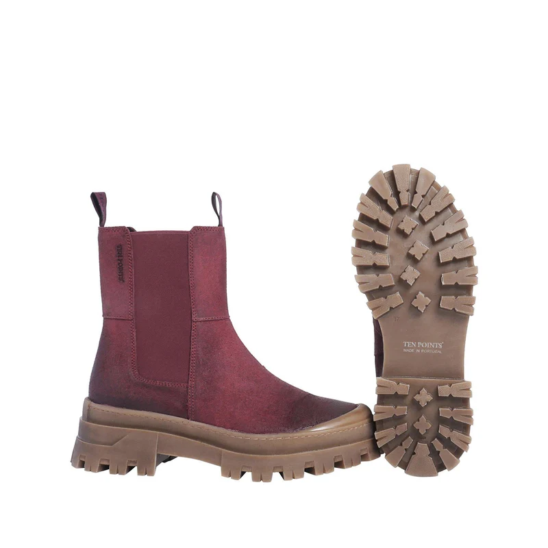 Jenny Warm boots — Darkred