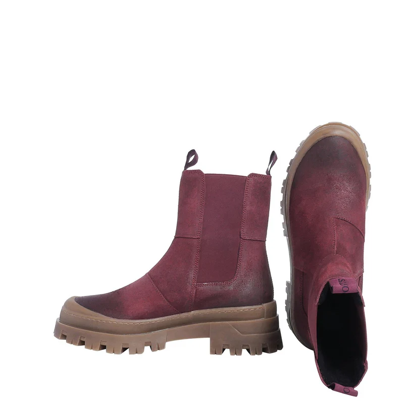 Jenny Warm boots — Darkred