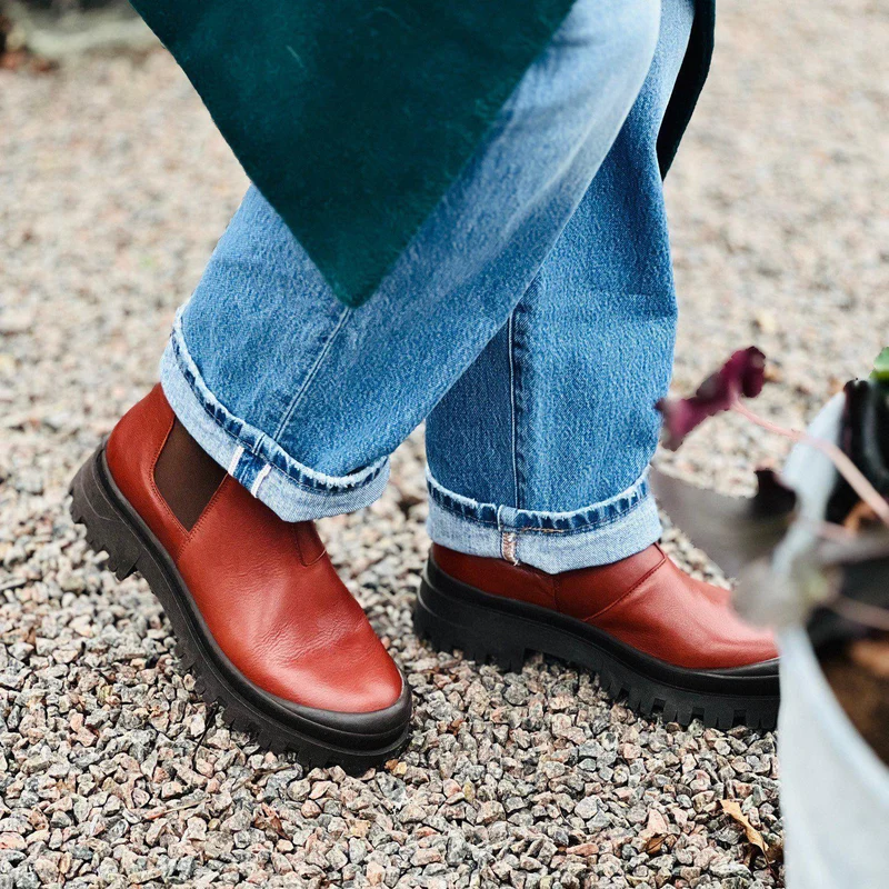 Jenny Warm boots — Nutbrown