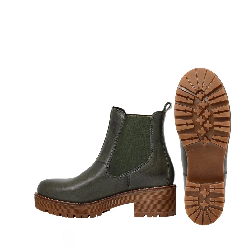 Clarisse Warm boots — Khaki