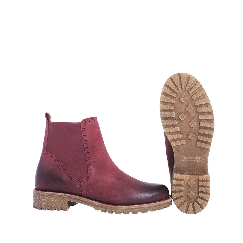 Viola Warm boots — Darkred