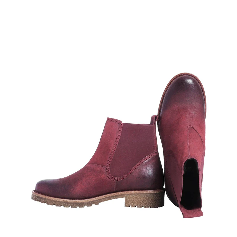 Viola Warm boots — Darkred
