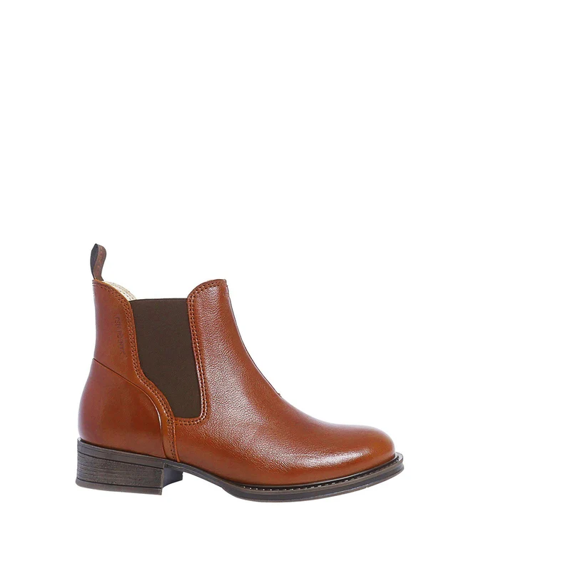 Pandora Chelsea boots — Nutbrown