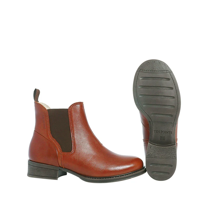 Pandora Chelsea boots — Nutbrown