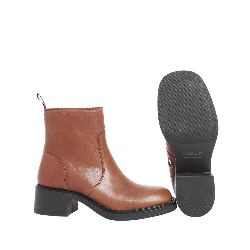 Ingrid Ankle boots — Cognac