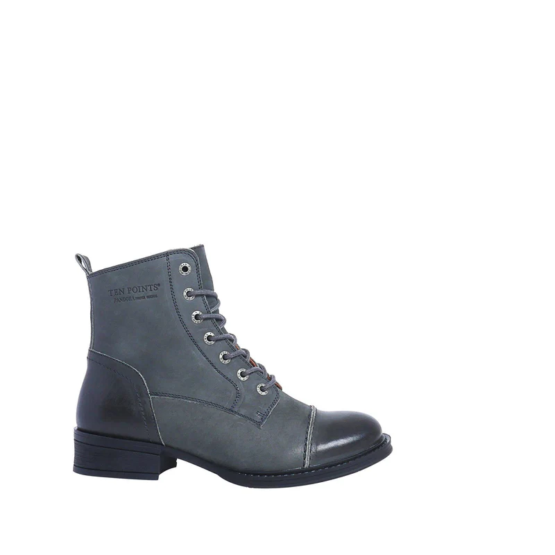Pandora Laced boots — Charcoal