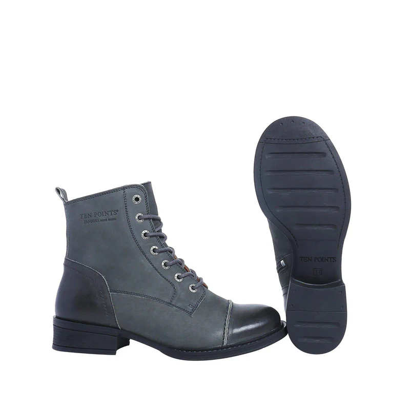 Pandora Laced boots — Charcoal