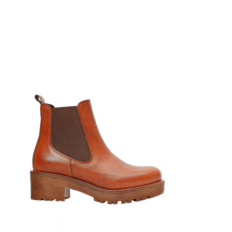 Clarisse Warm boots — Cognac