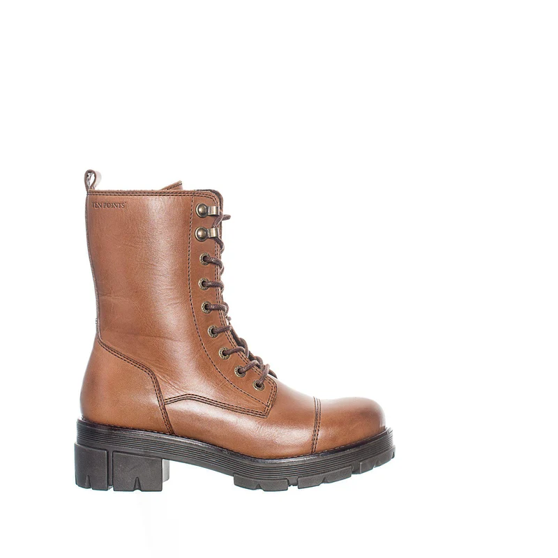 Cecilia Laced boots — Brown