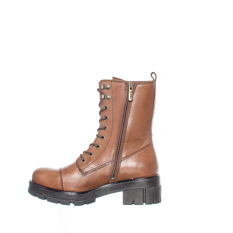 Cecilia Laced boots — Brown
