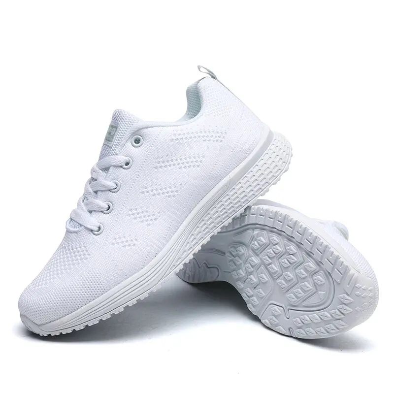 Alvera Damen Laufschuhe mit Mesh-Obermaterial und Schnürung