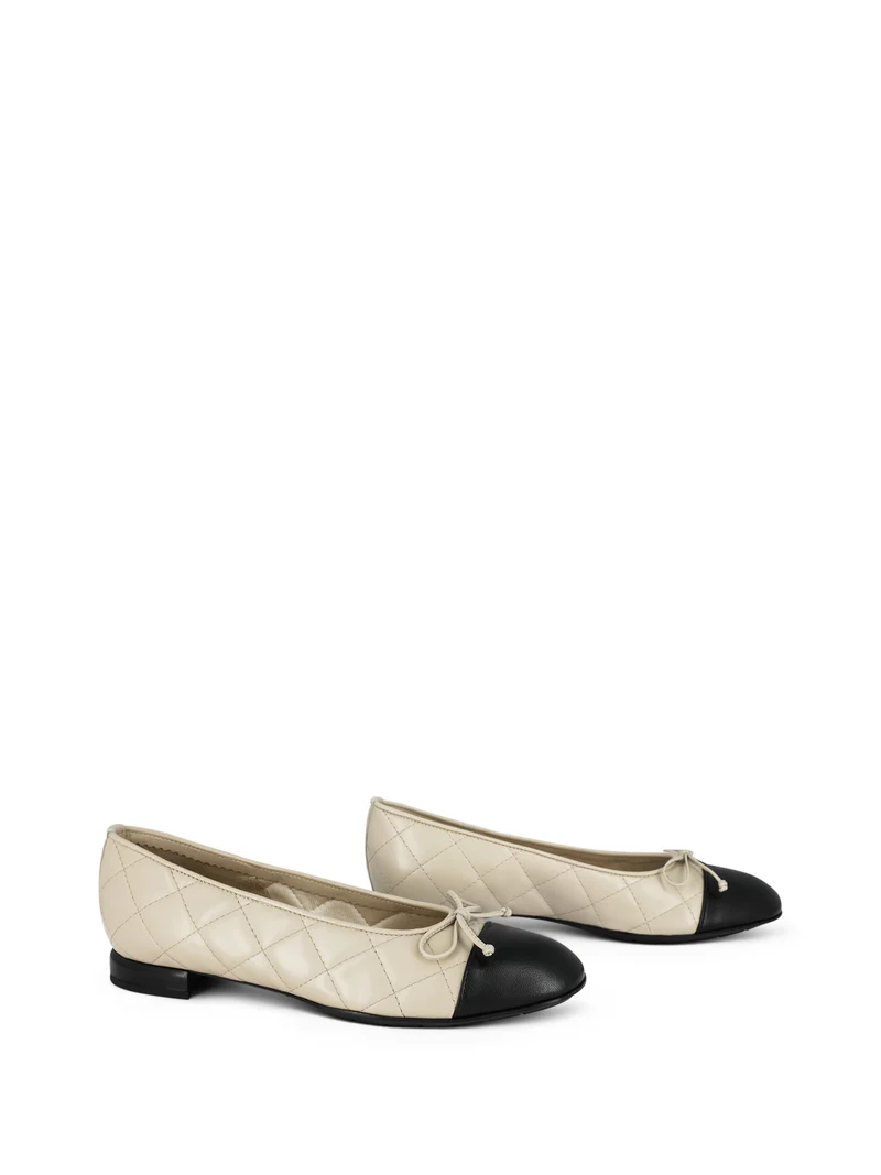 BEIGE 2 VANILLA~BLACK