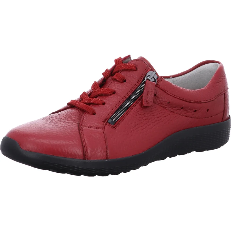 Waldläufer Schnürschuh K-Ira rot