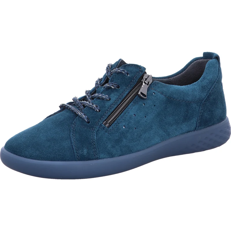 Waldläufer Schnürschuh H-Cloé blau