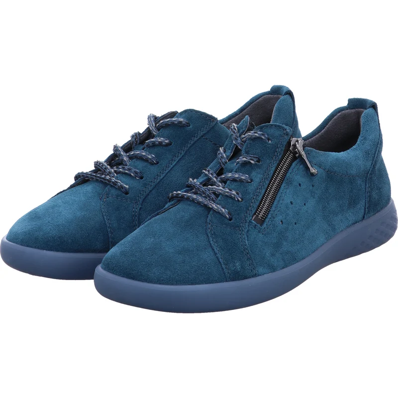 Waldläufer Schnürschuh H-Cloé blau