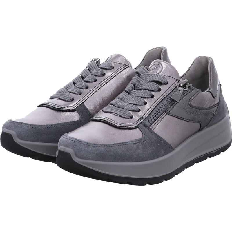 Ara Schnürschuh NEW YORK grau