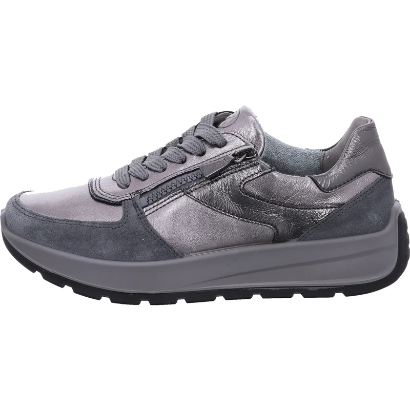Ara Schnürschuh NEW YORK grau