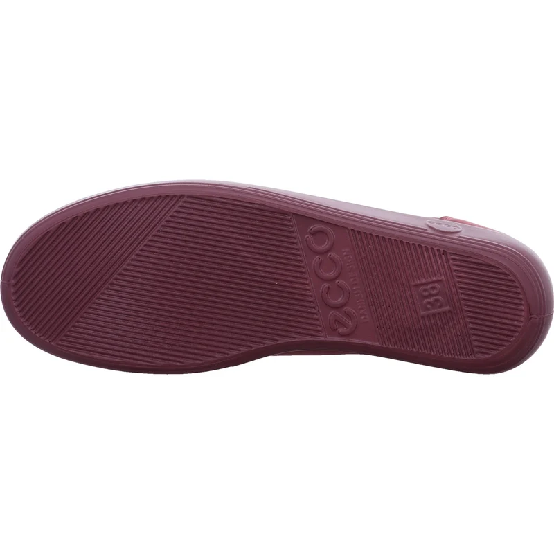 Ecco Schnürschuh ECCO SOFT 2.0 rot