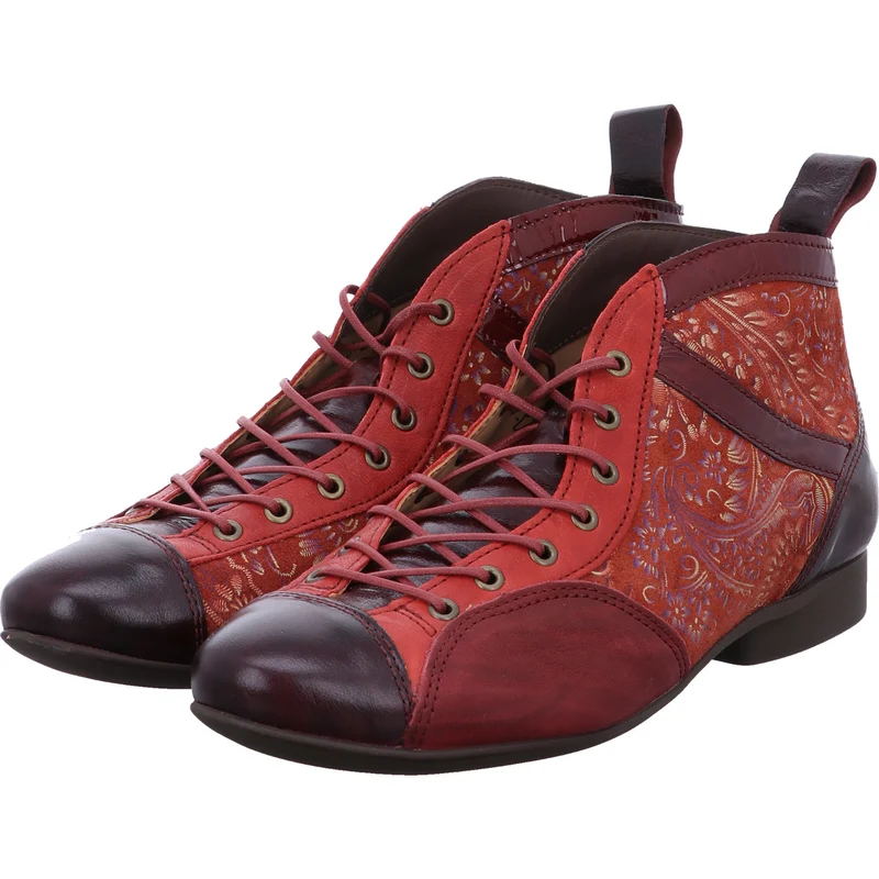 Think! Stiefelette GUAD2 rot-kombi.
