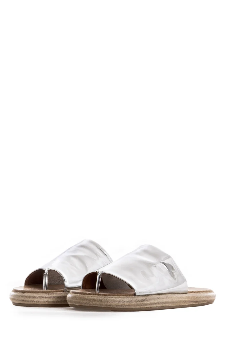 Marsèll Damen Leder Sandalen CIAMBELLA silber
