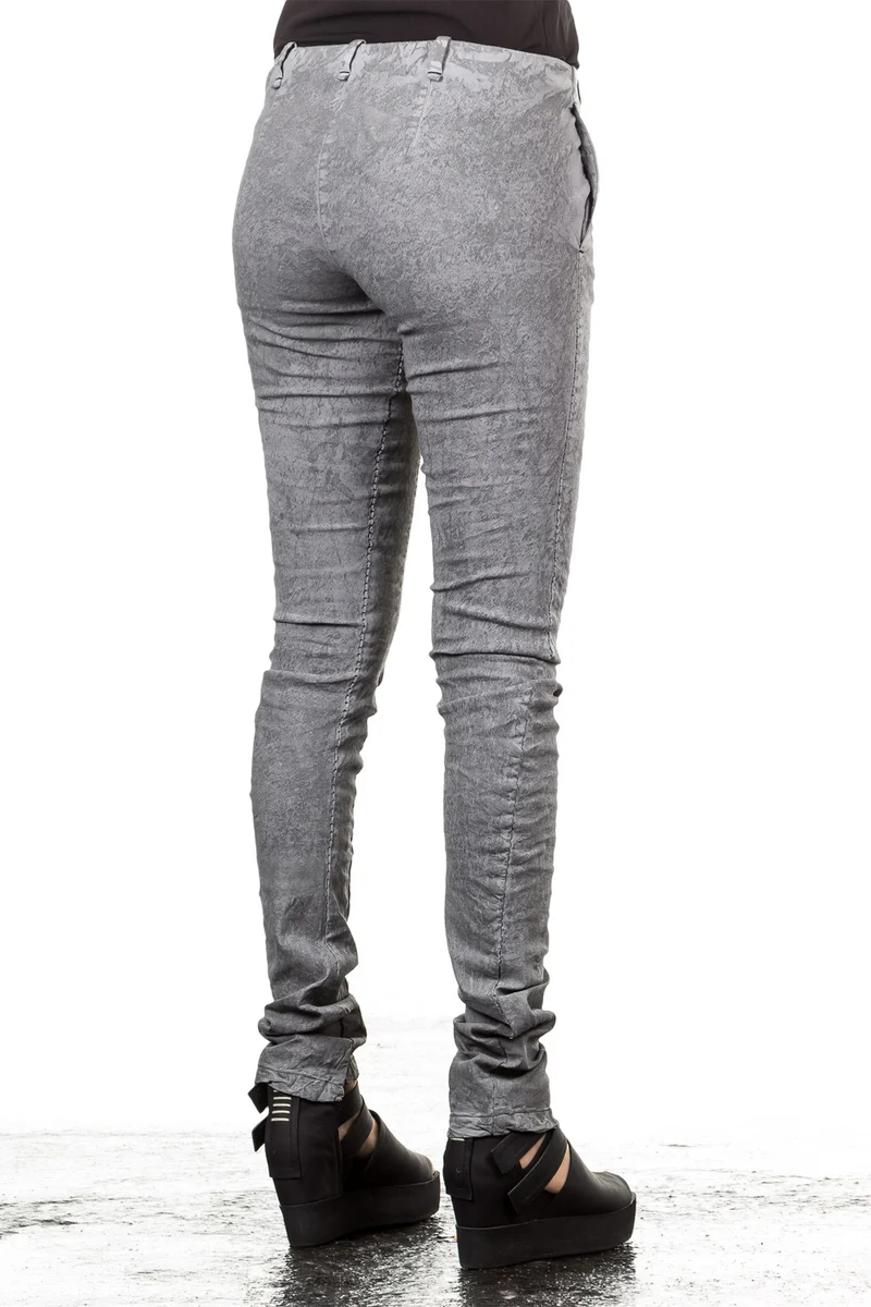 Masnada Damen Leinenhose grau