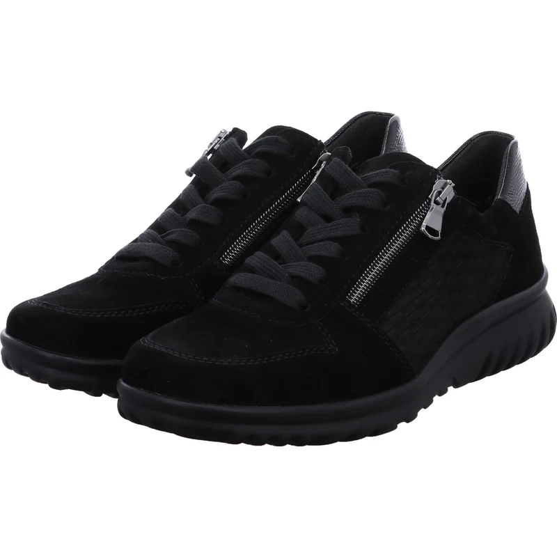 Semler Schnürschuh Lena schwarz