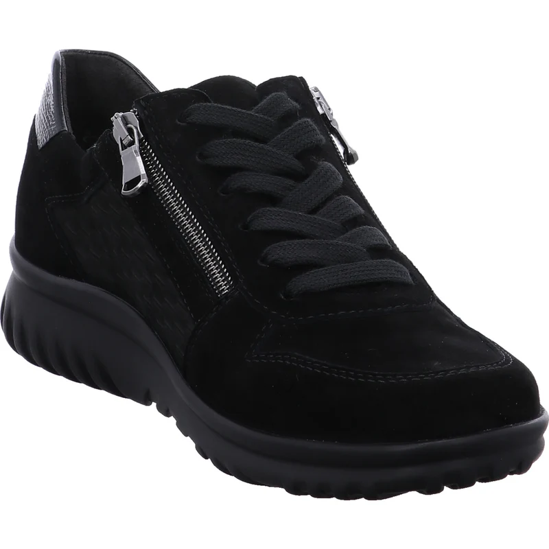 Semler Schnürschuh Lena schwarz