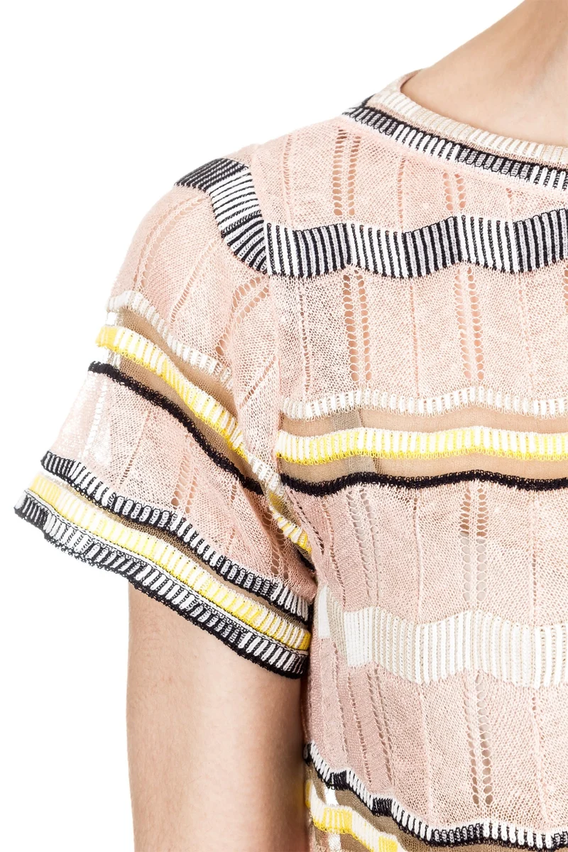 M Missoni Damen Strick Shirt multicolour