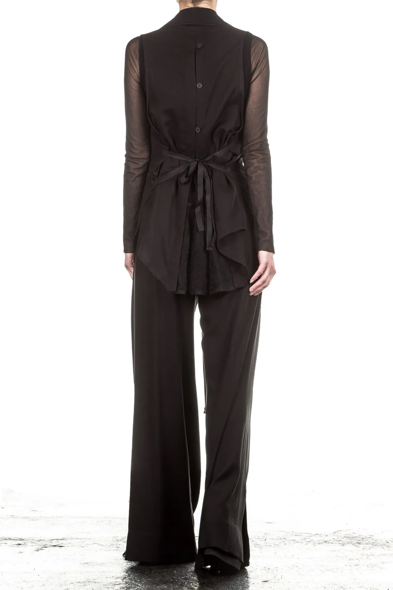 Ann Demeulemeester Damen Weste schwarz