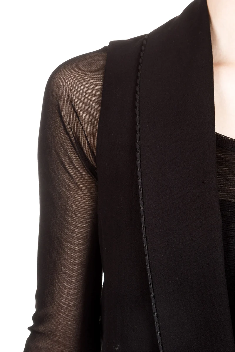 Ann Demeulemeester Damen Weste schwarz