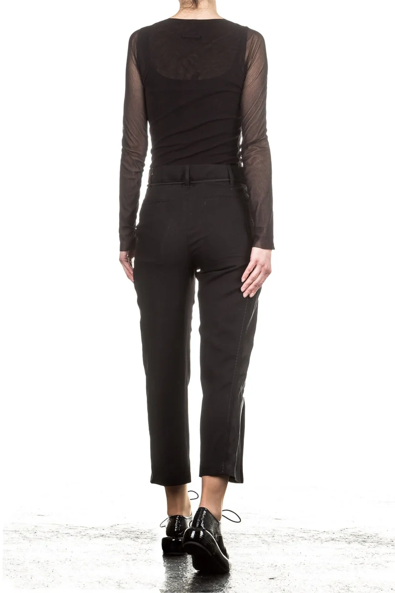 Ann Demeulemeester Damen Hose Avantgarde schwarz