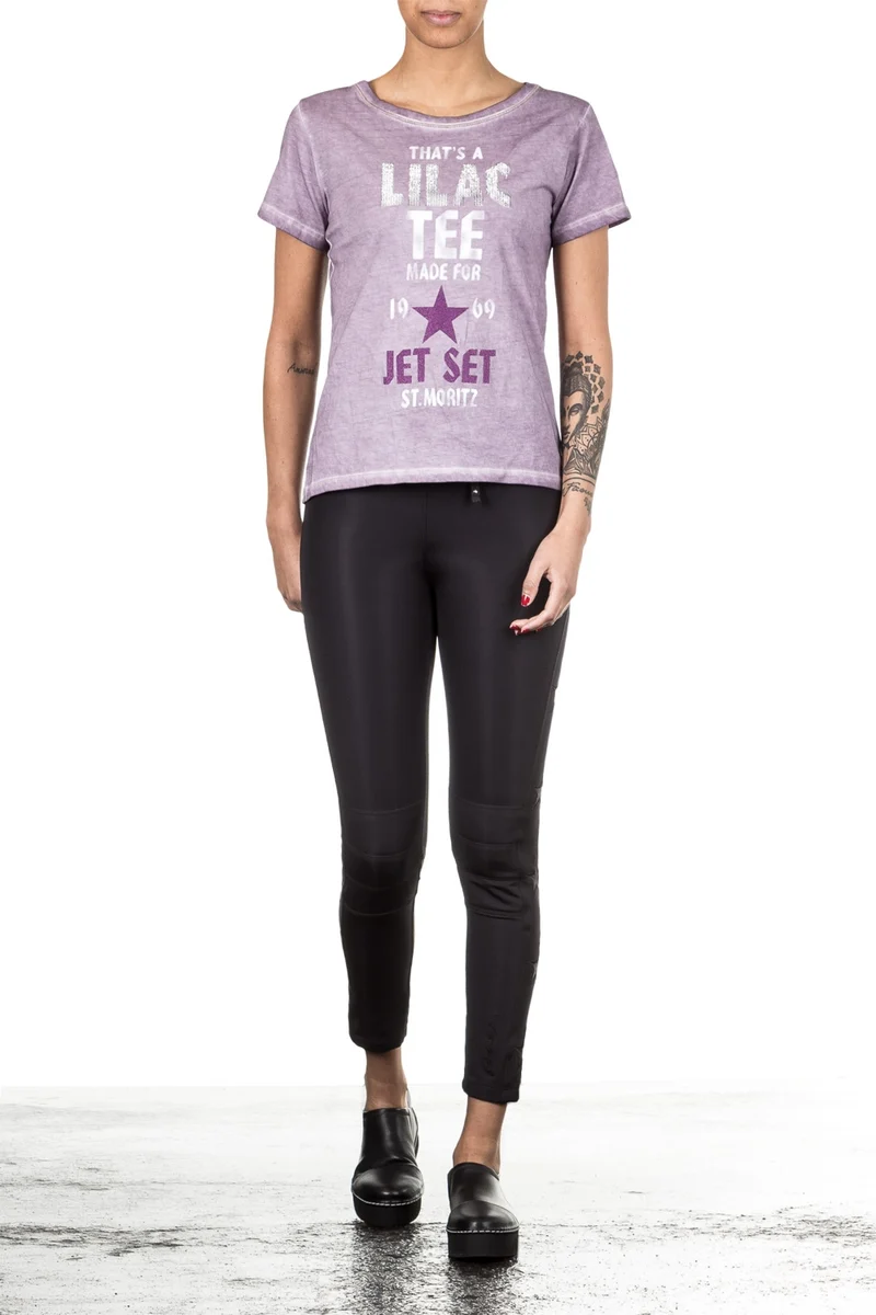Jet Set Damen T-Shirt LACY flieder