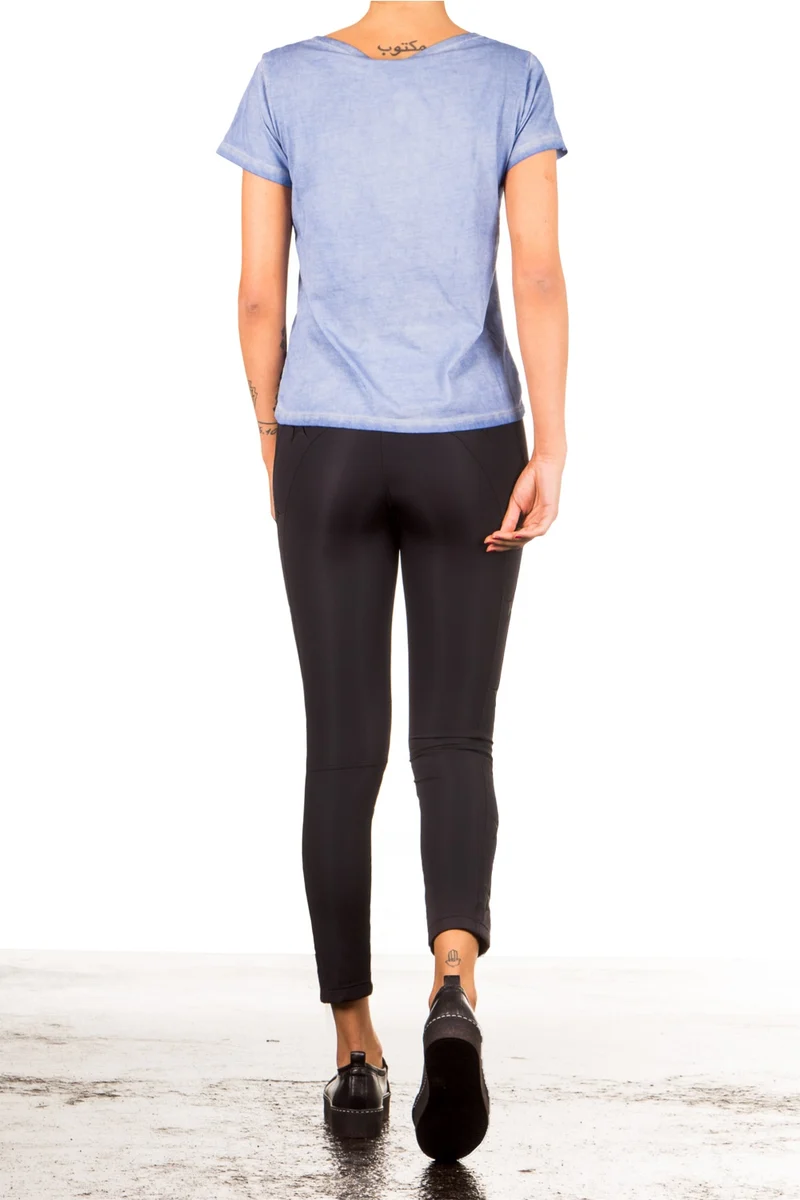 Jet Set Damen T-Shirt INDI blau