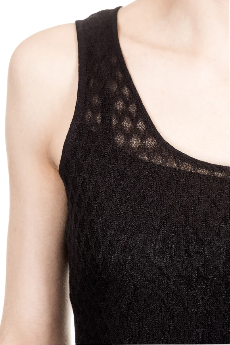 M Missoni Damen Strick Kleid schwarz