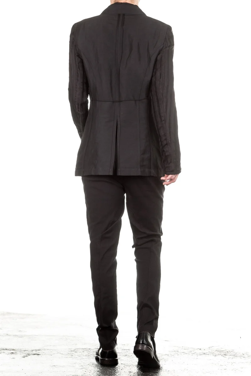 Ann Demeulemeester Herren Blazer schwarz