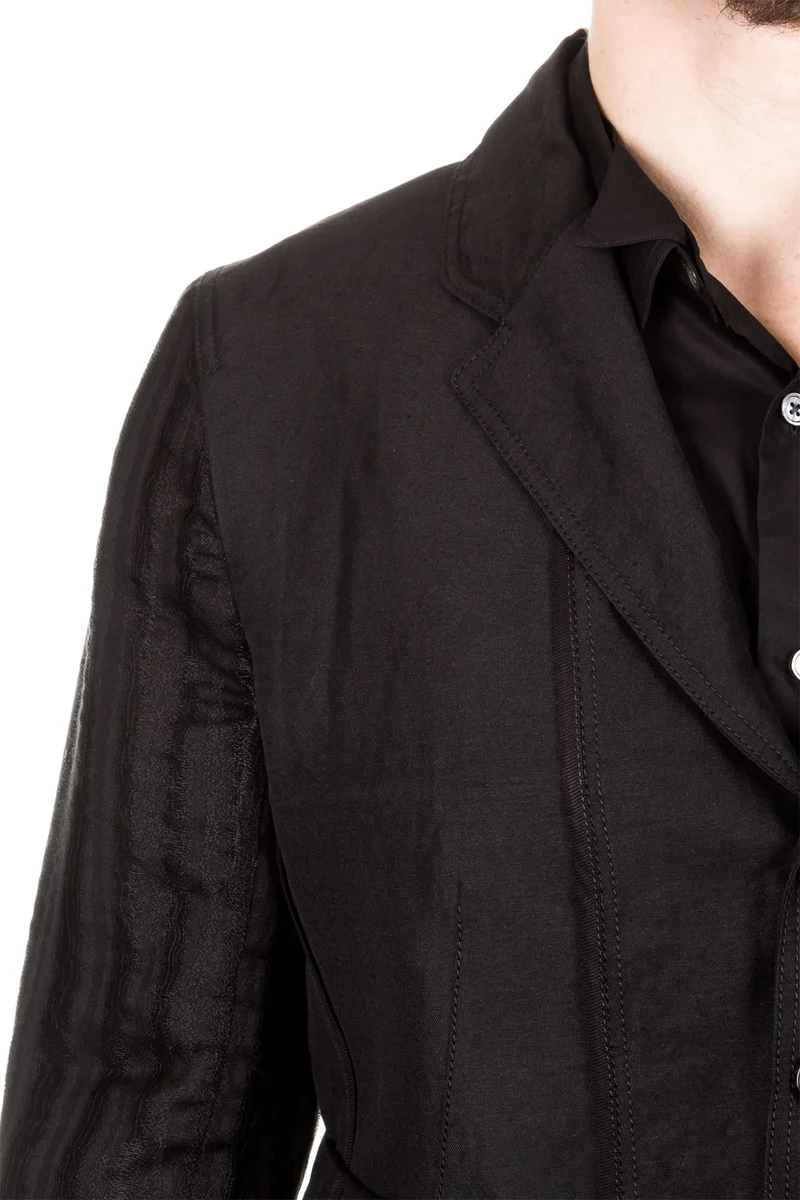 Ann Demeulemeester Herren Blazer schwarz
