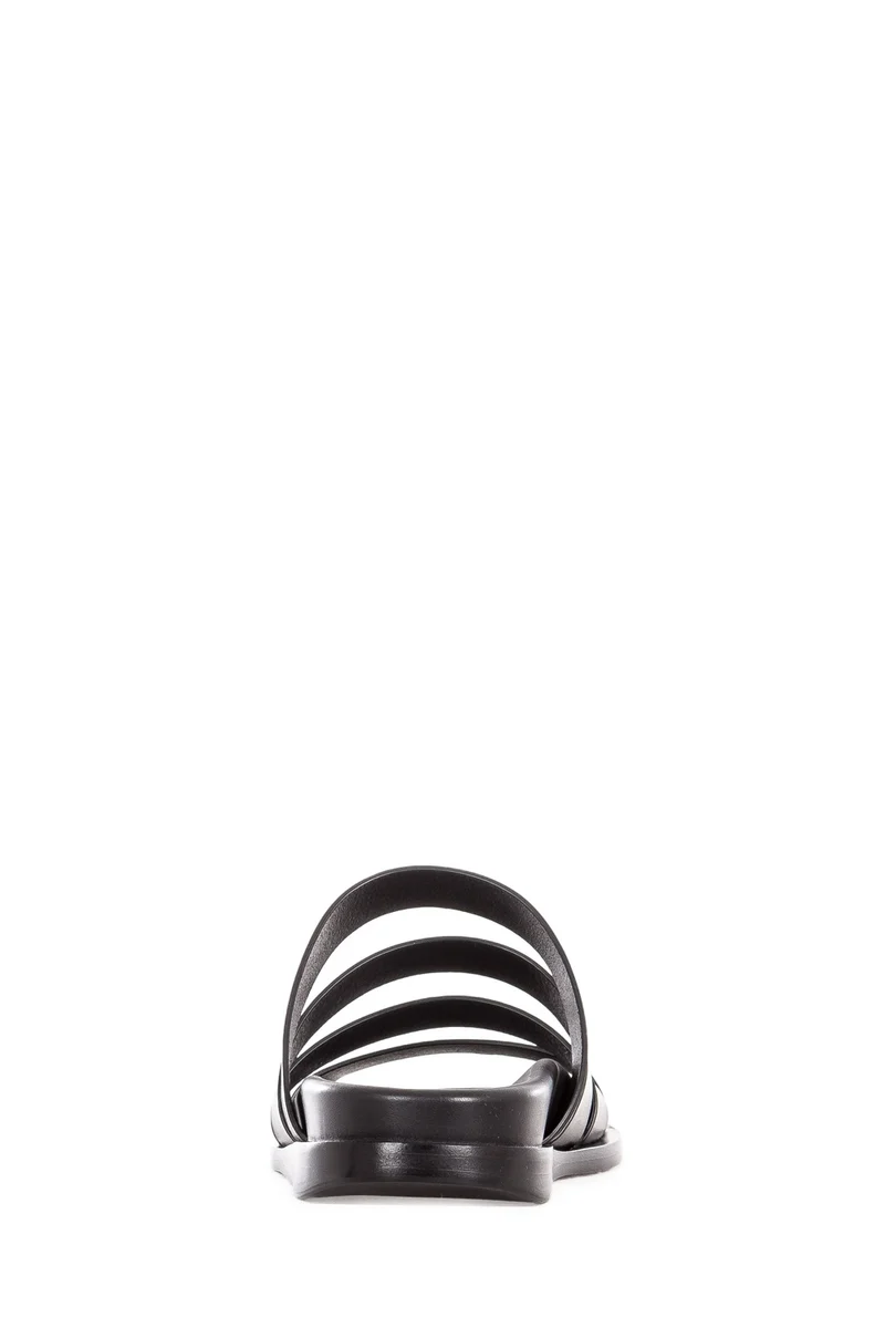 Ann Demeulemeester Herren Leder Sandale VACCHETTA schwarz