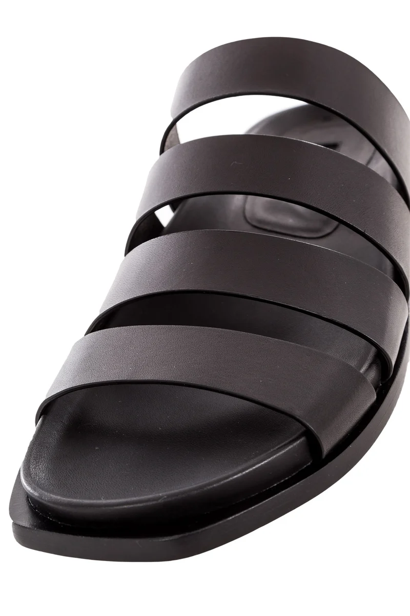 Ann Demeulemeester Herren Leder Sandale VACCHETTA schwarz