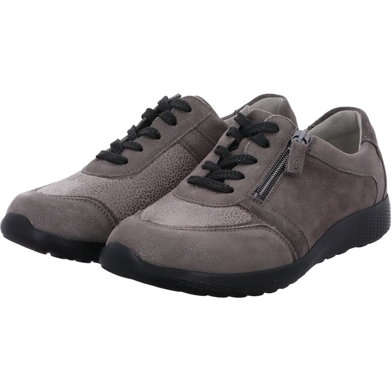Waldläufer Schnürschuh M-Ira-Soft grau