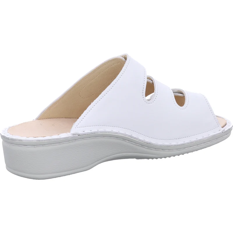 FinnComfort Pantolette Pisa weiß