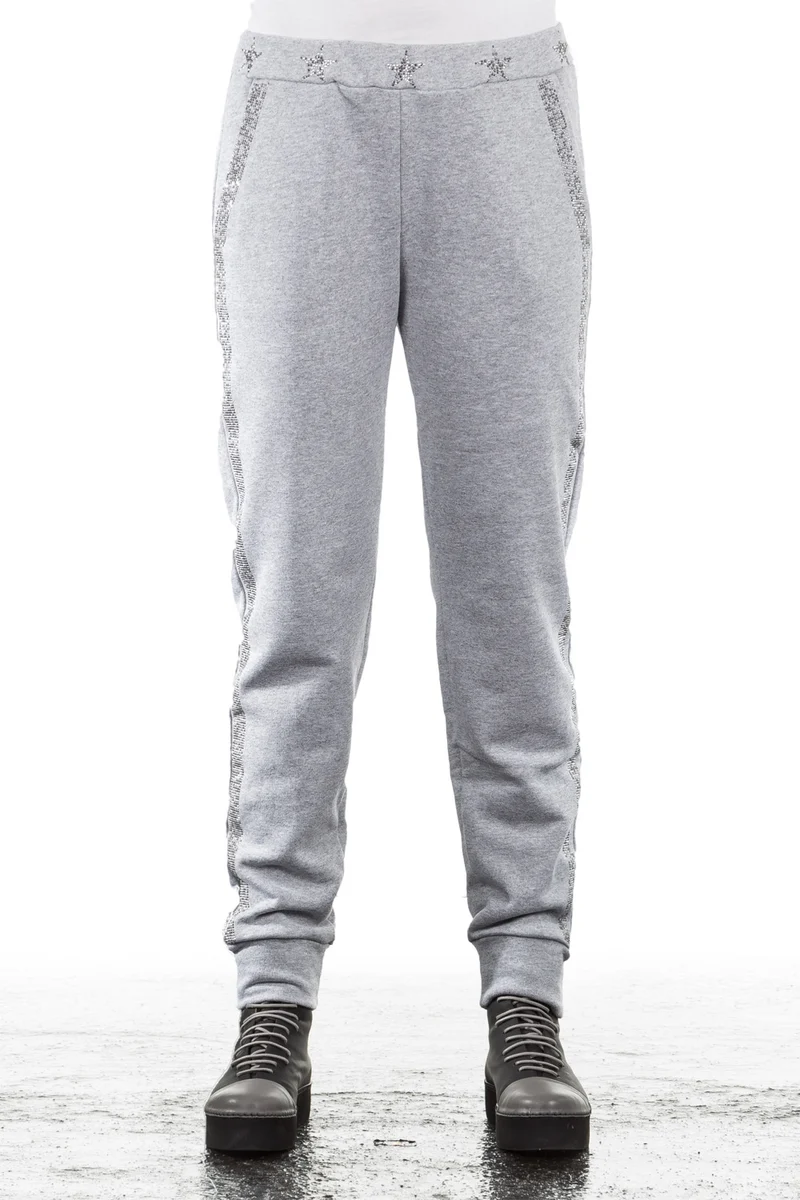 Jet Set Damen Sweathose TIMEA grau melange