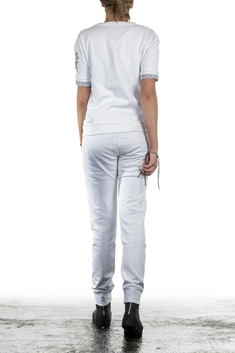 Jet Set Damen Sweathose TIMEA weiß