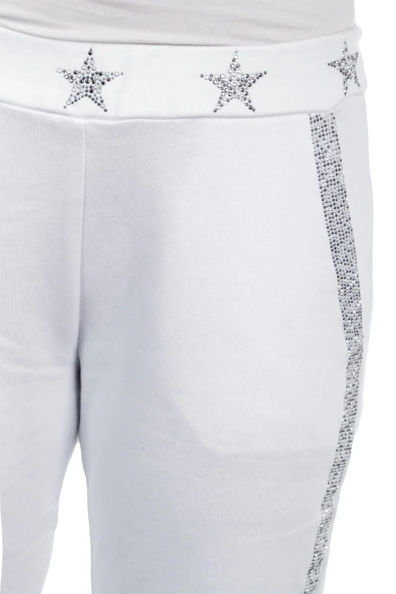 Jet Set Damen Sweathose TIMEA weiß