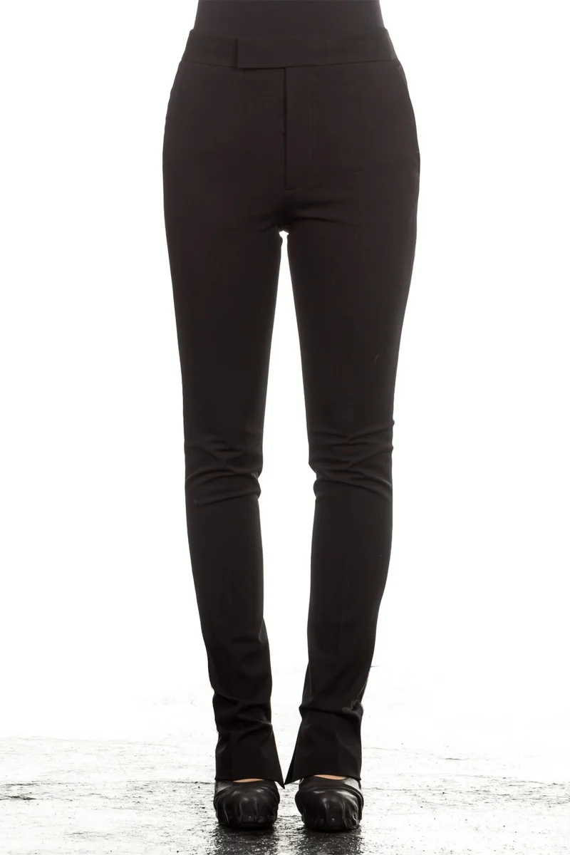 Helmut Lang Damen Stretchhose schwarz