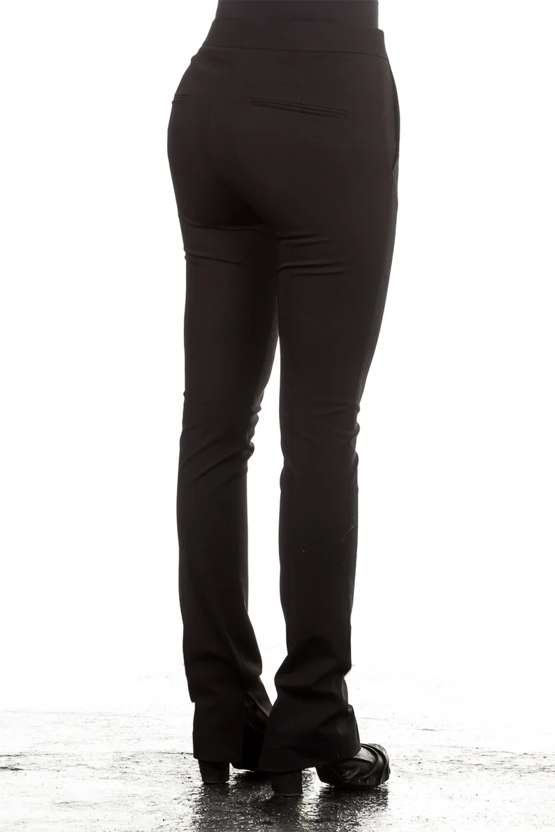 Helmut Lang Damen Stretchhose schwarz