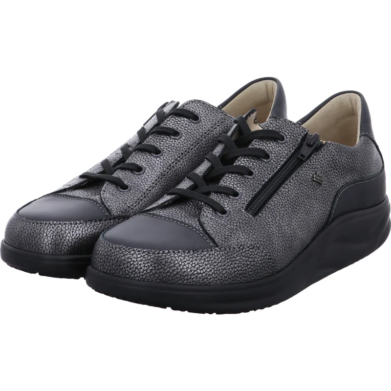 FinnComfort Schnürschuh HACHIOUJI metallic