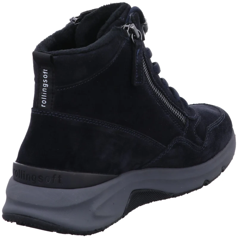 Gabor Stiefelette Rollingsoft blau