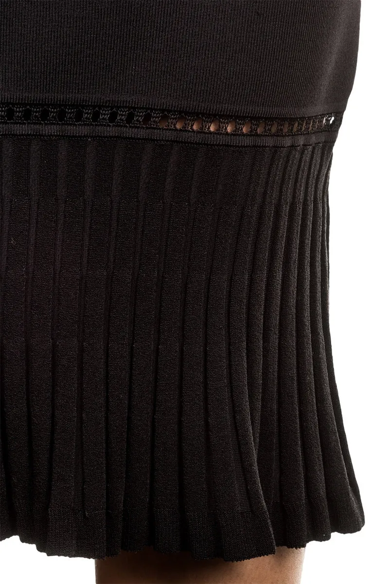 John Richmond Strickkleid FRESNO schwarz